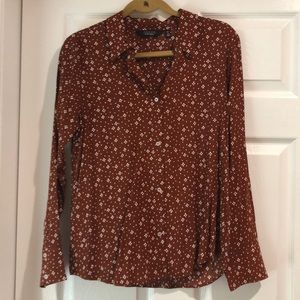 NWOT & other stories printed button down